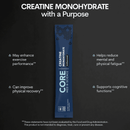 Creatine Monohydrate (45 Single-Serve Stick Packs)