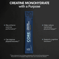Creatine Monohydrate (45 Single-Serve Stick Packs)
