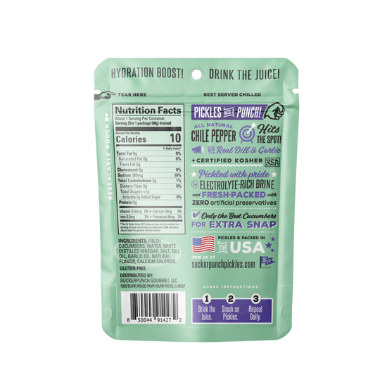 Spicy Kosher Dill Snack Pack
