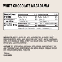 White Chocolate Macadamia Kids Bars