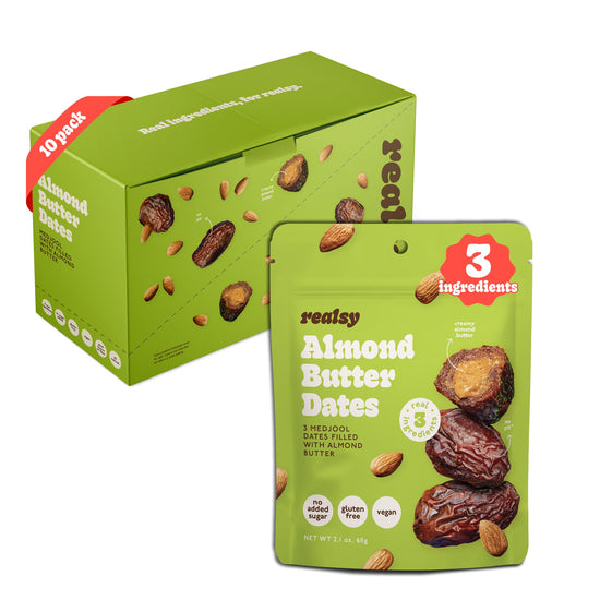 Almond Butter-Filled Dates | Snack Packs