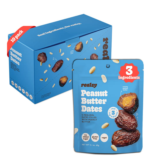 Peanut Butter-Filled Dates | Snack Packs