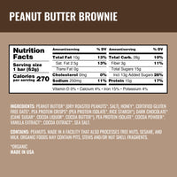 Peanut Butter Brownie Protein Bars