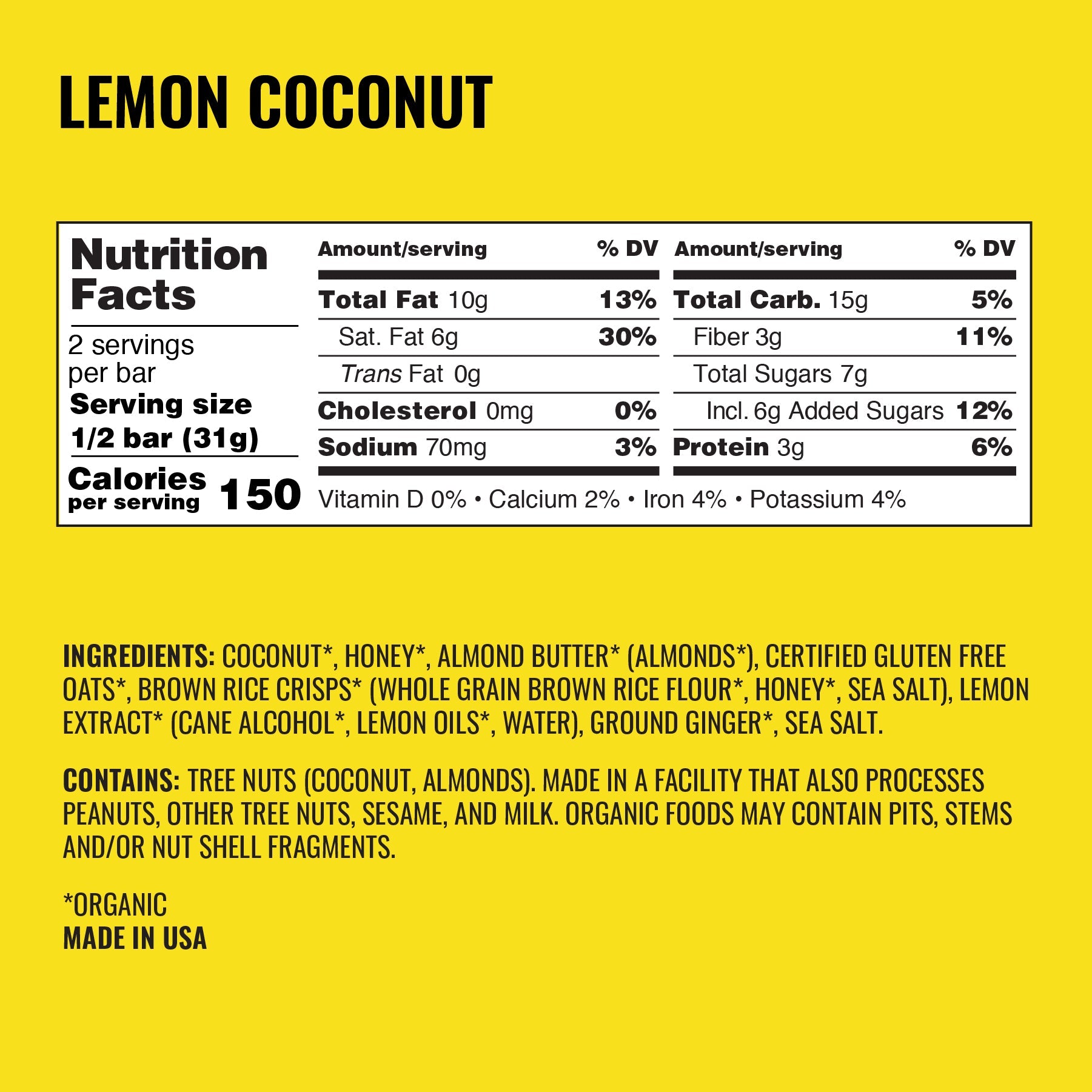 Lemon Coconut Bars