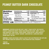 Peanut Butter Dark Chocolate Bars