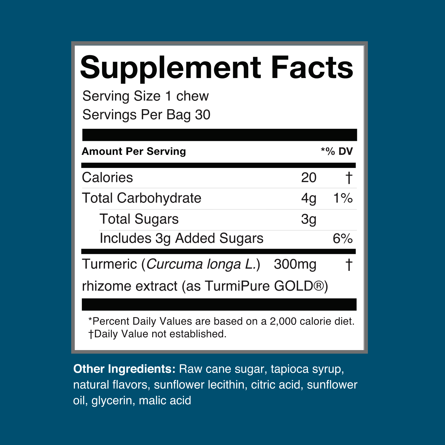 Turmeric Chews