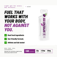 Acai Power Snack (Vegan) 100 Kcal - A Light Energy Gel For Daily Training