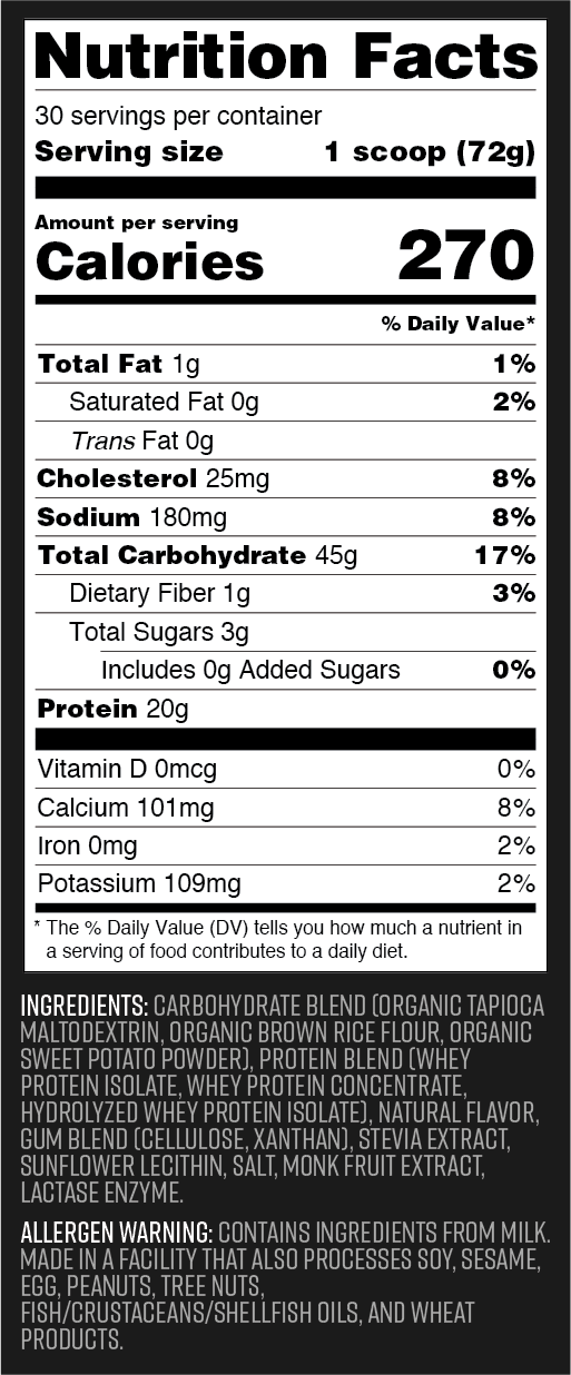 Vanilla Athletic Fuel Pouch