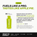 Cinnamon Apple Pie Gel (Vegan)  180 Kcal - Awesome Sauce
