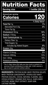 Chocolate Whey Protein PHINTECH™ Bottle