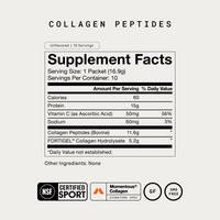 Collagen Peptides 10-Travel Packs