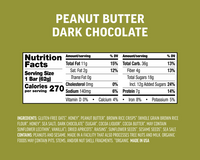 Peanut Butter Dark Chocolate Energy Bar