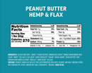 Peanut Butter Hemp & Flax Energy Bar