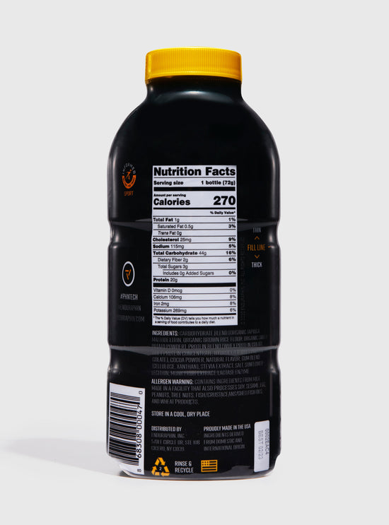 Chocolate Athletic Fuel PHINTECH™ Bottle