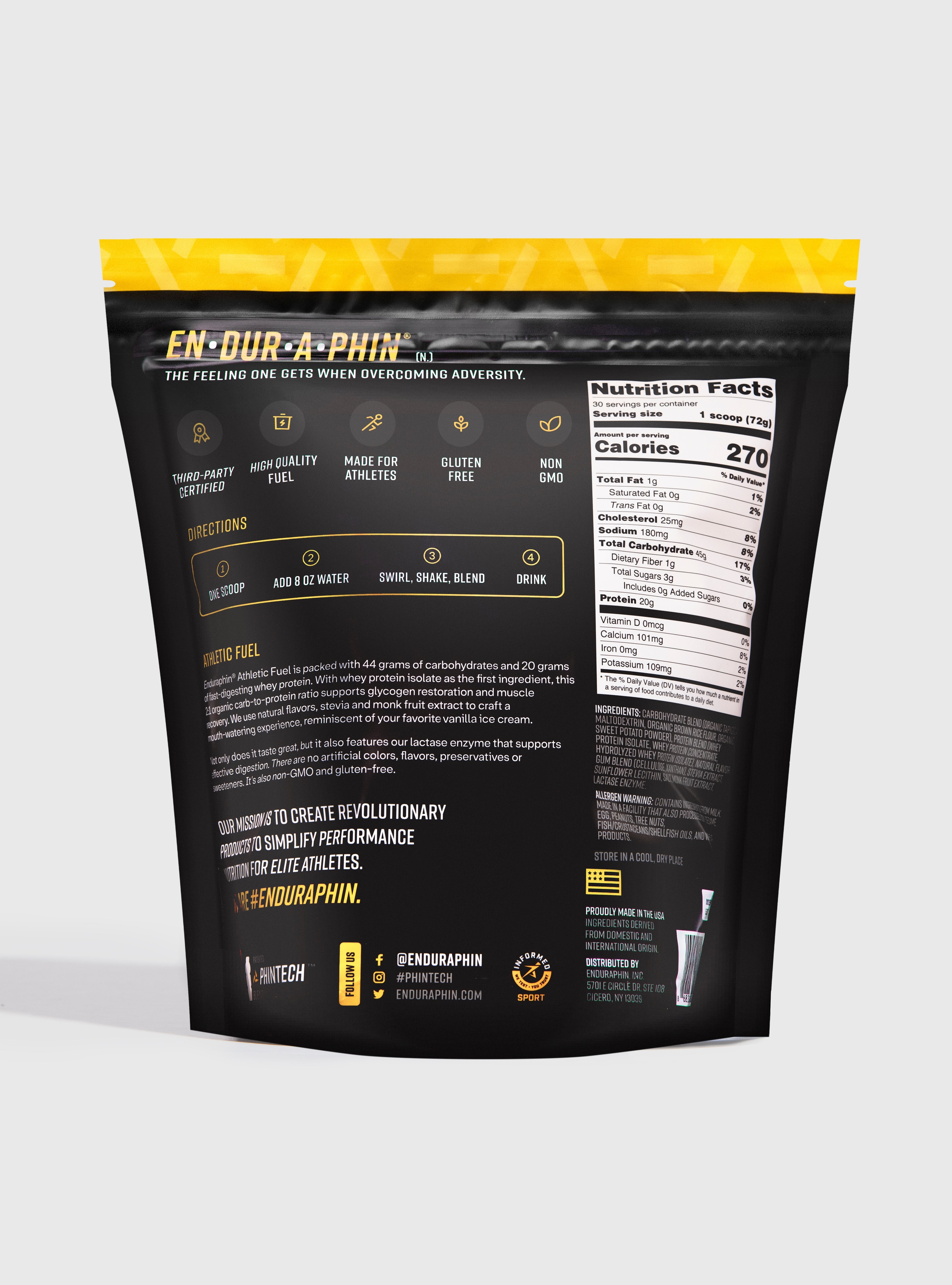Vanilla Athletic Fuel Pouch