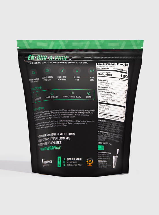 Vanilla Whey Protein Pouch