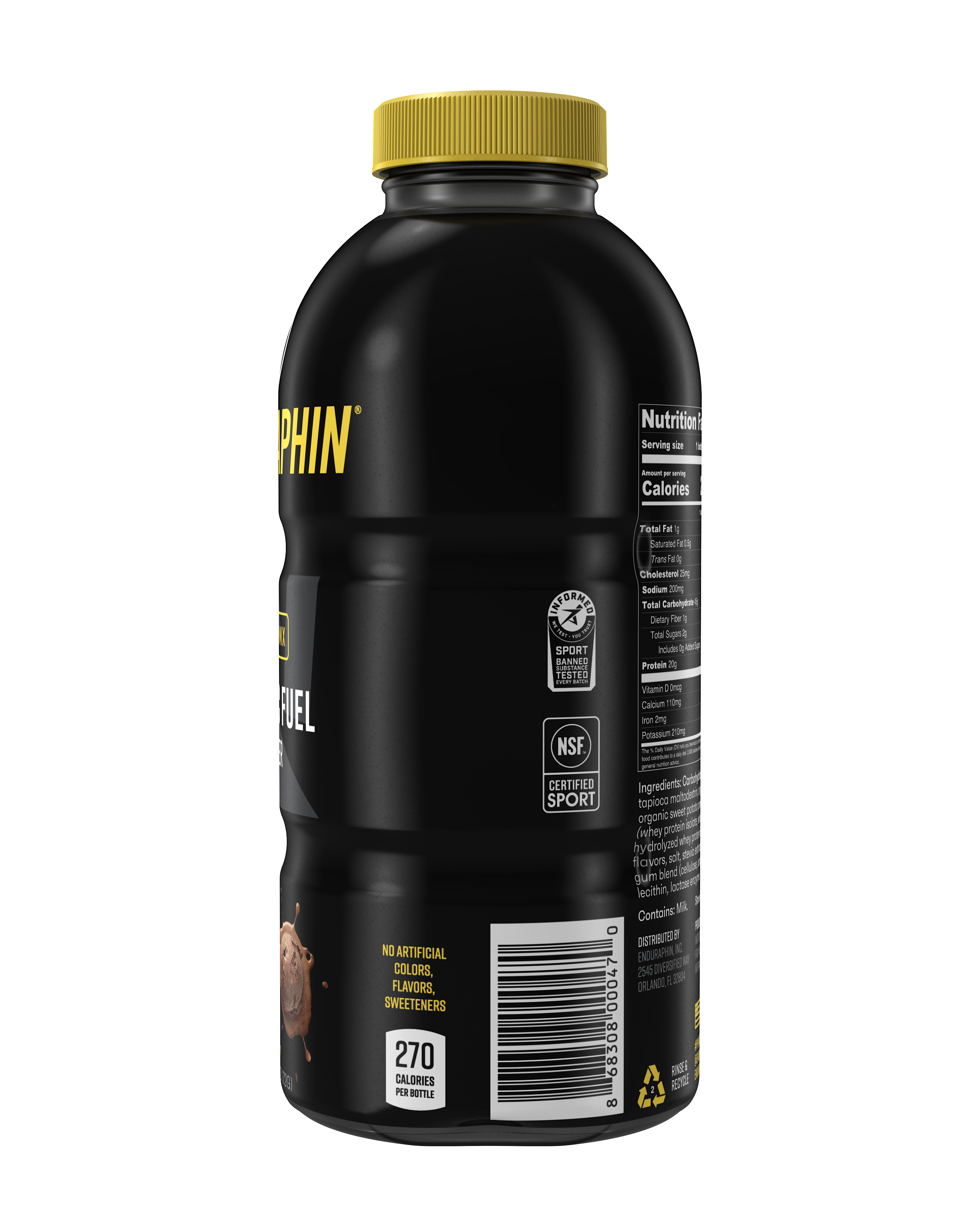 Chocolate Athletic Fuel PHINTECH™ Bottle
