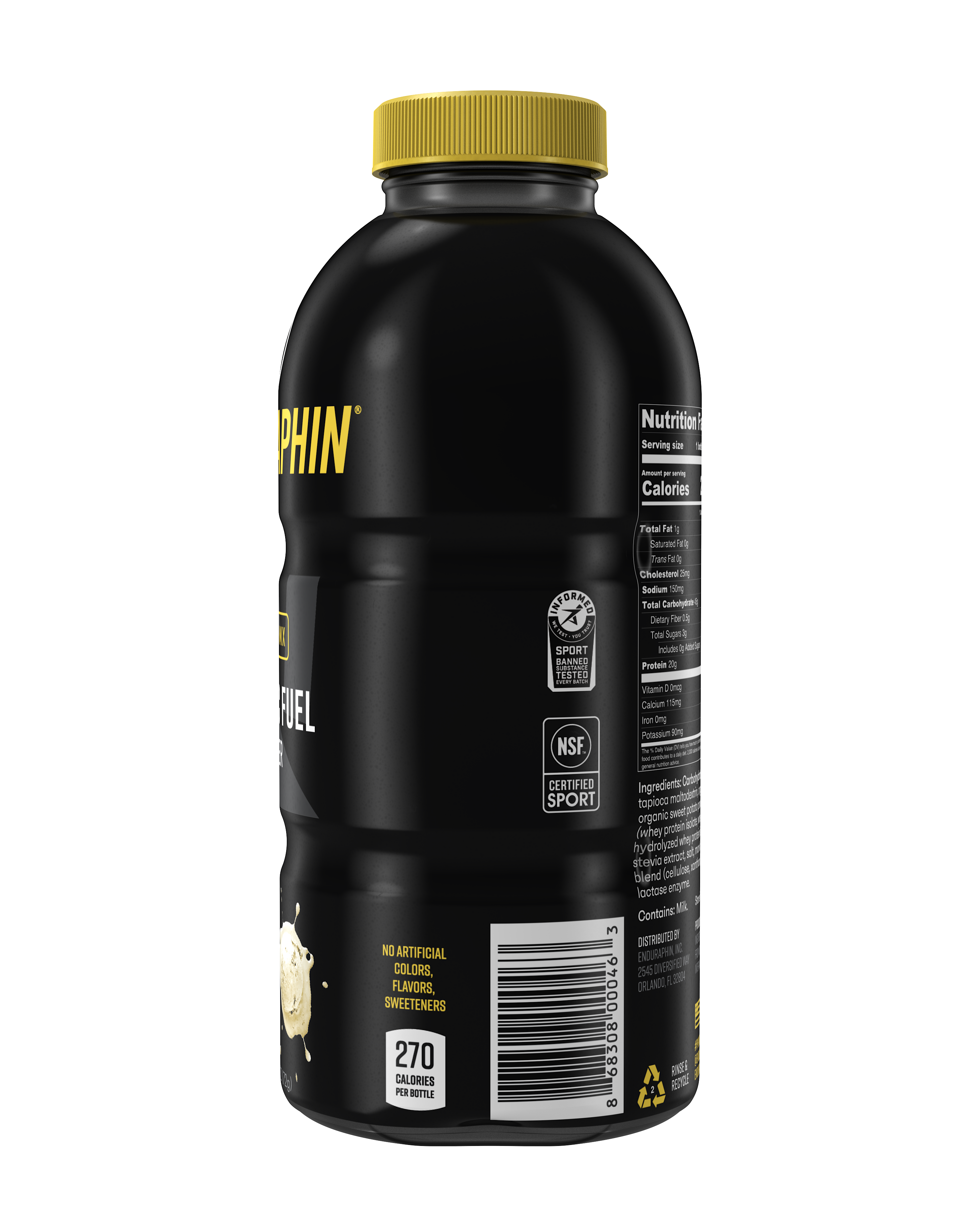 Vanilla Athletic Fuel PHINTECH™ Bottle