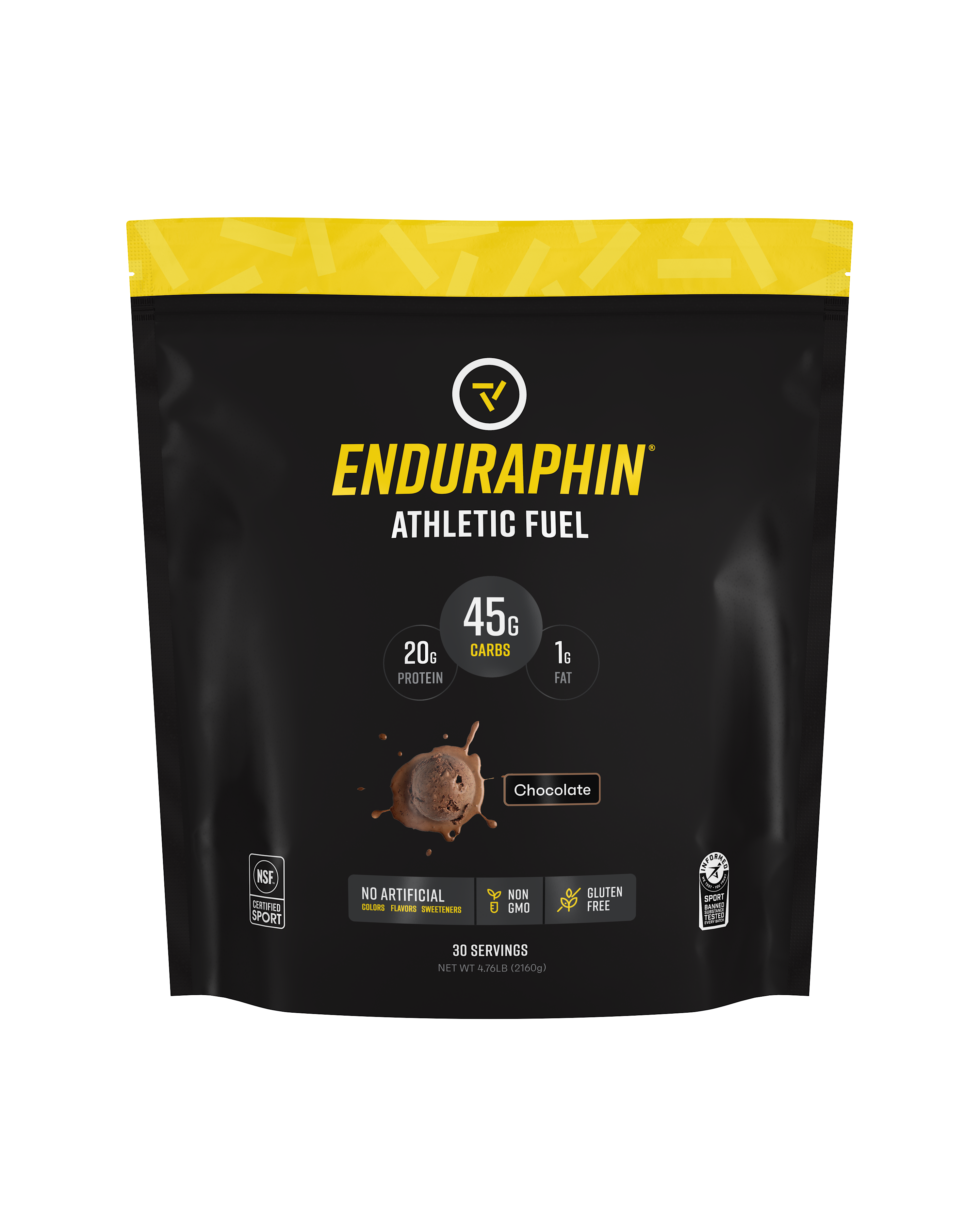 Chocolate Athletic Fuel Pouch