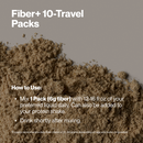 Fiber+ 10-Travel Packs