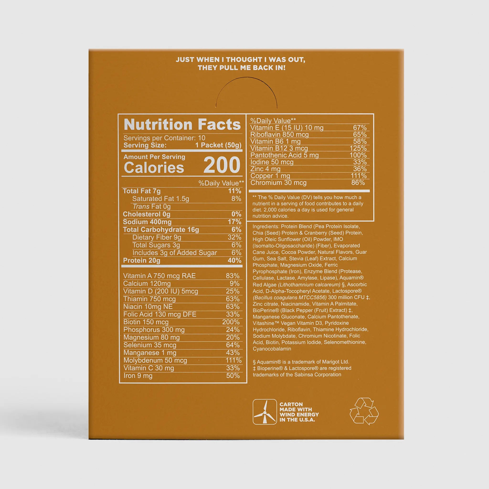 Vegan Plant Protein