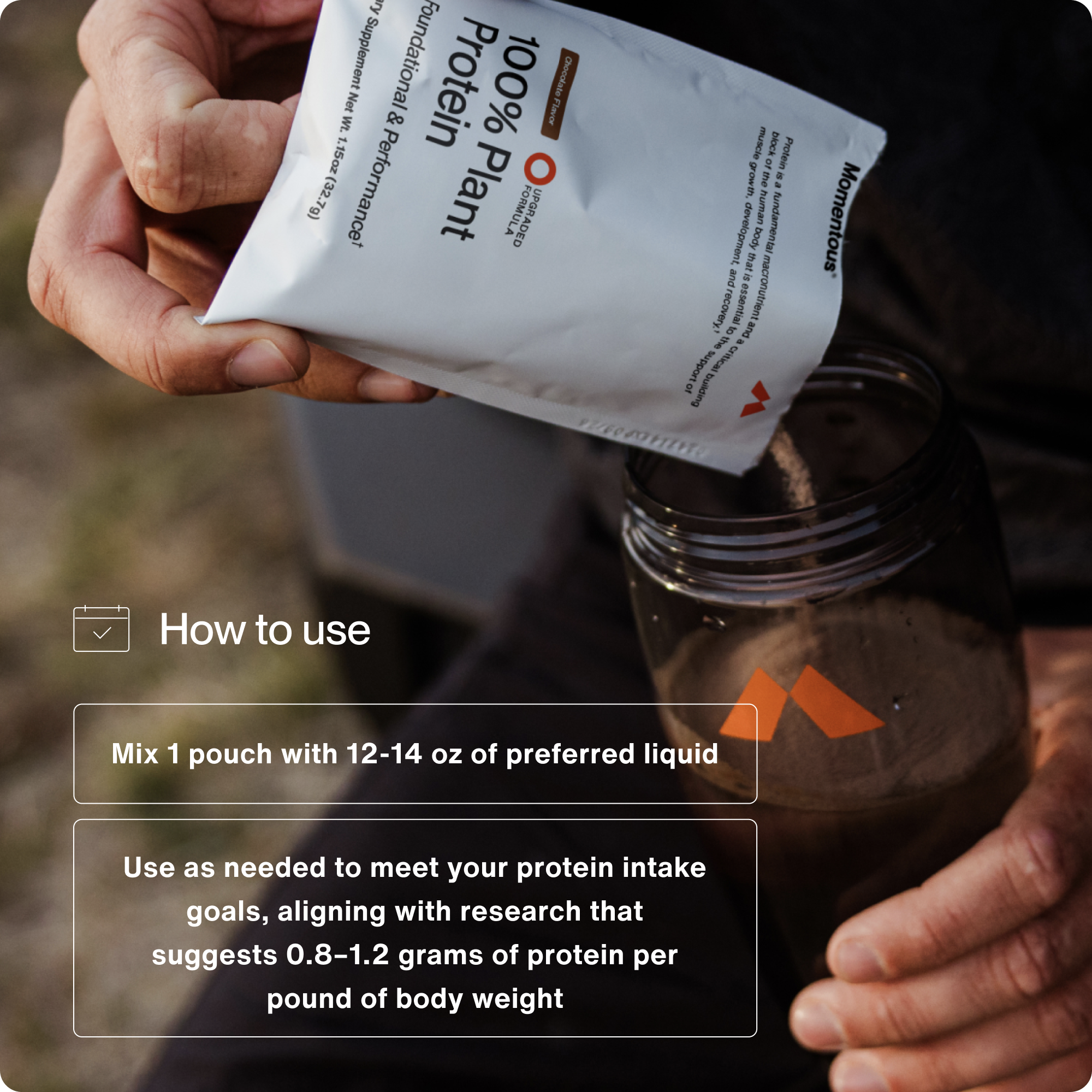 100% Plant Protein 10-Travel Packs