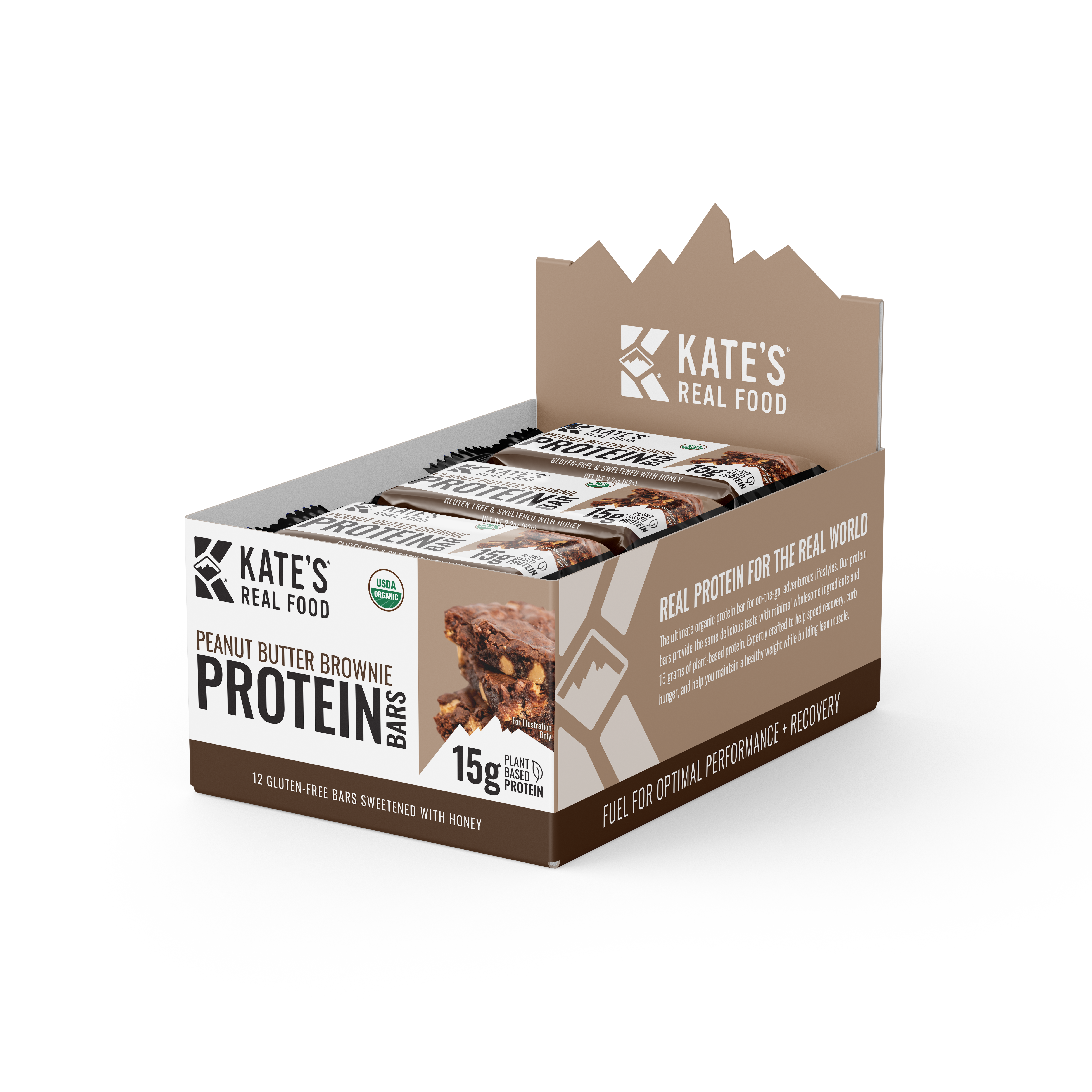 Peanut Butter Brownie Protein Bars