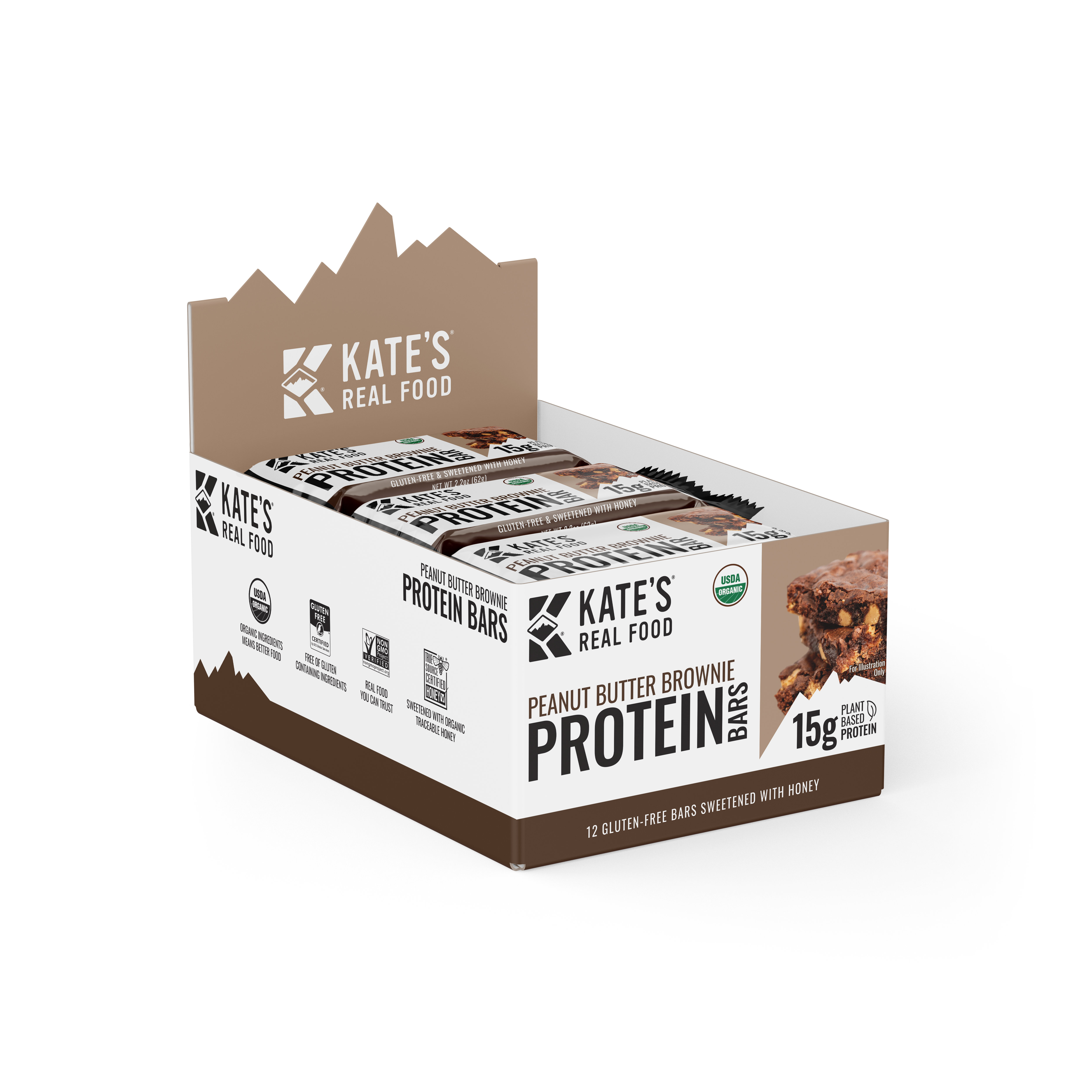 Peanut Butter Brownie Protein Bars