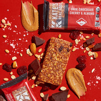 Dark Chocolate Cherry & Almond Bars