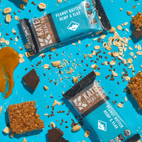 Peanut Butter Hemp & Flax Bars