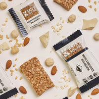 White Chocolate Macadamia Bars