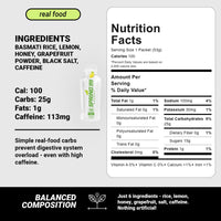 Lemon Power Snack with 113 mg of Caffeine 100 Kcal