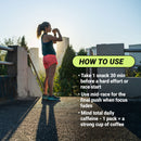 Lemon Power Snack with 113 mg of Caffeine 100 Kcal