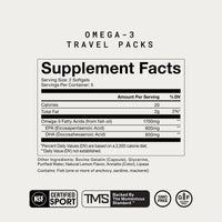 Omega-3 Travel Packs
