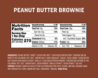 Peanut Butter Brownie Protein Bar