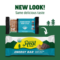 Peanut Butter Hemp & Flax Bars