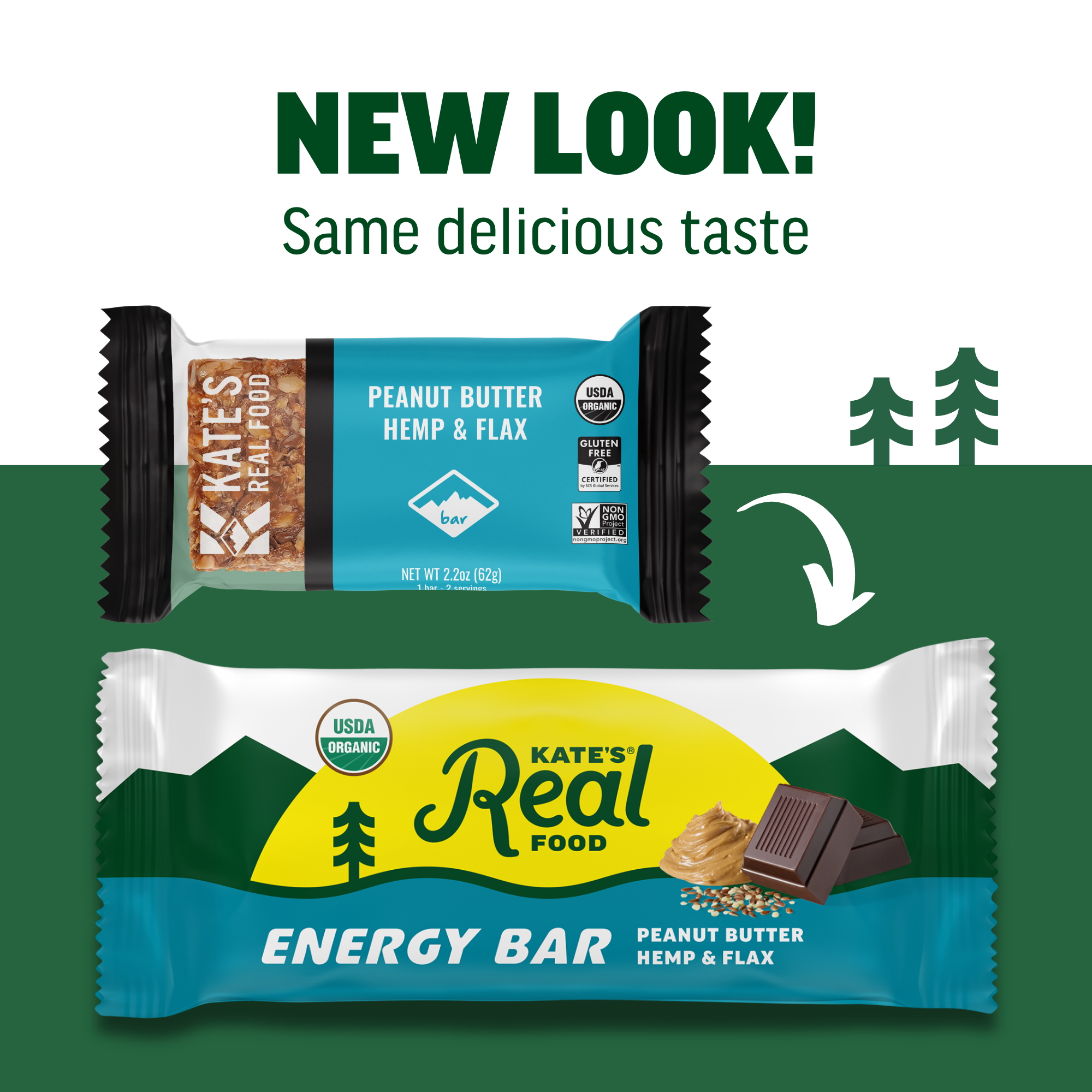 Peanut Butter Hemp & Flax Bars