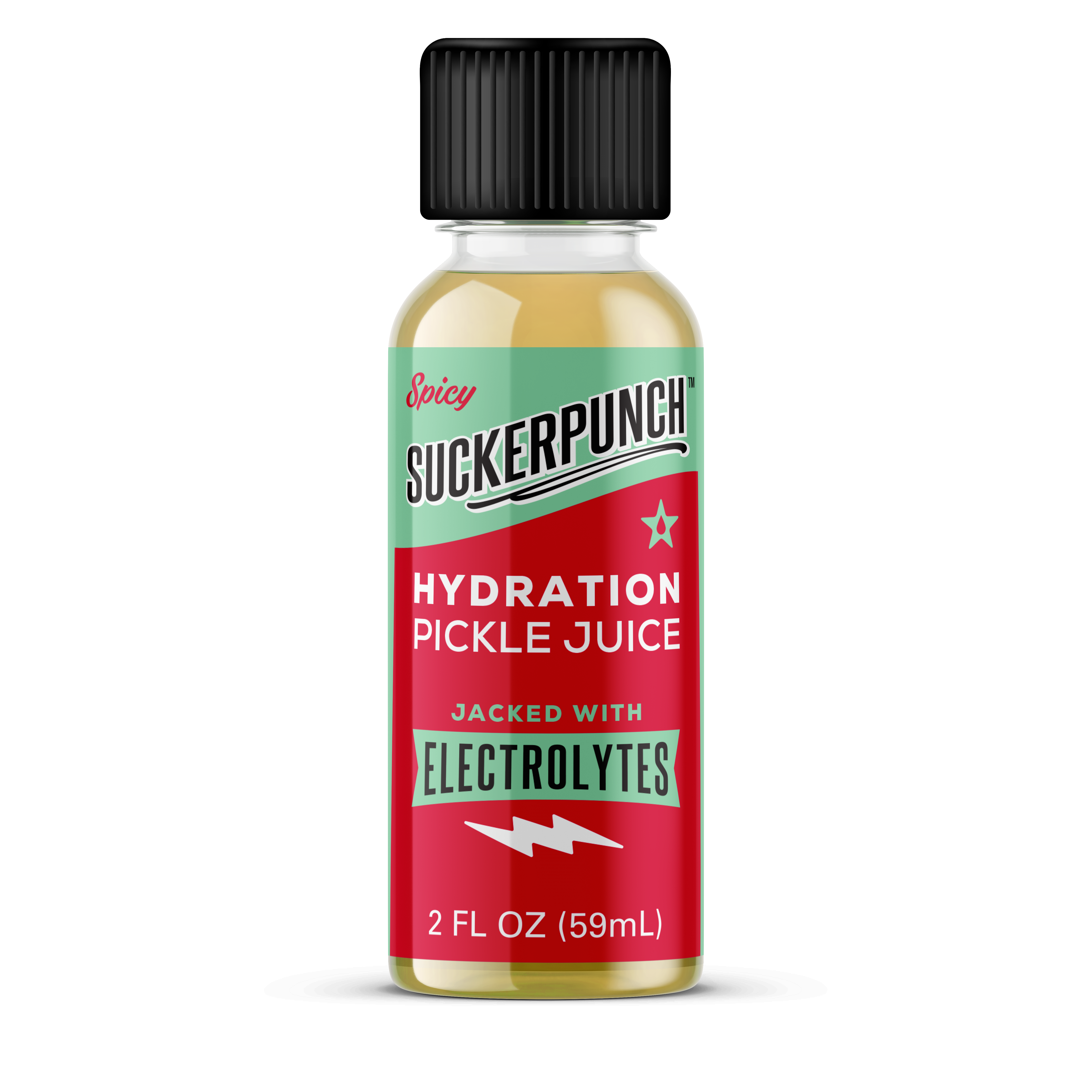 2oz Pickle Juice Shooter, Spicy (12 count)