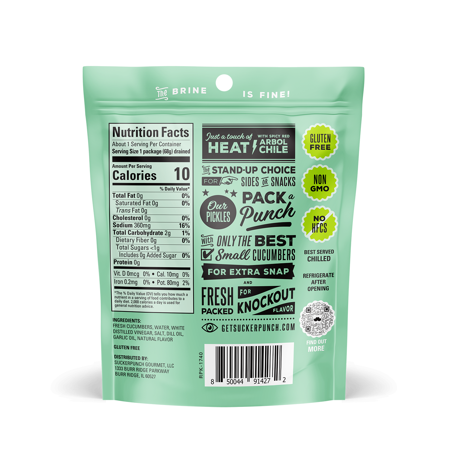 Spicy Dill Snack Pack