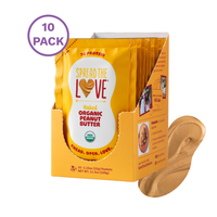 NAKED Organic Peanut Butter Single Serve Packets