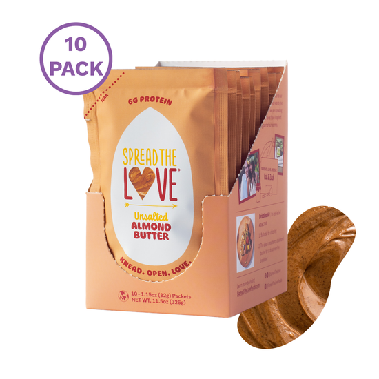 UNSALTED Almond Butter Single Serve Packets