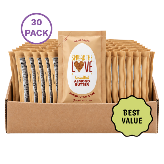 UNSALTED Almond Butter Single Serve Packets