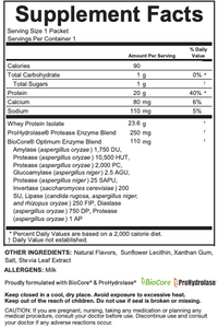 Whey Protein - Vanilla (12 Single-Serve Pouches)