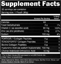 Collagen - Liquid: Raspberry (30 Single-Serve Pouches)
