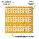 NAKED Organic Peanut Butter Single Serve Packets