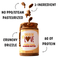 UNSALTED CRUNCH Almond Butter