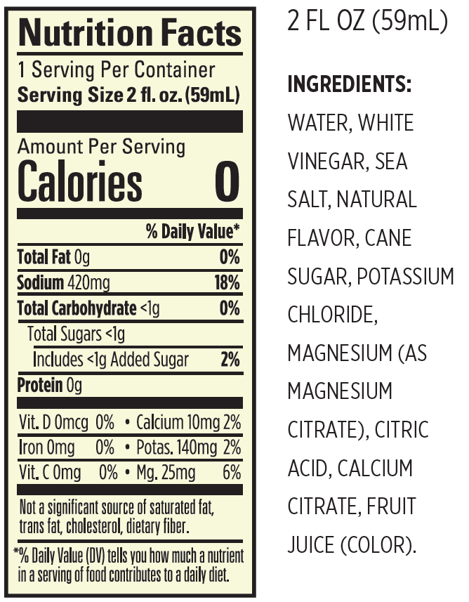 2oz Pickle Juice Shooter, Classic Dill (12 count)