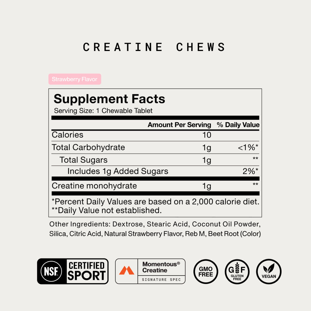 Creatine Chews 150-Count
