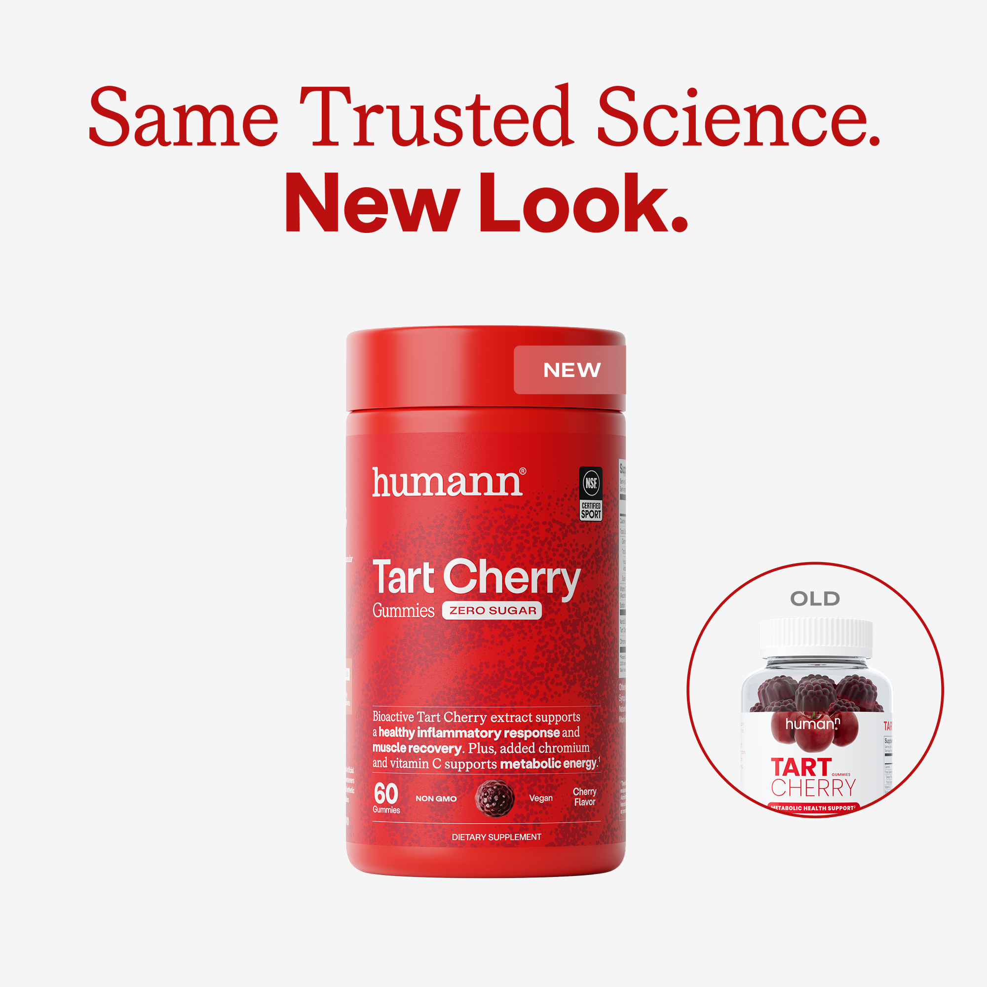 Humann Tart Cherry Gummies