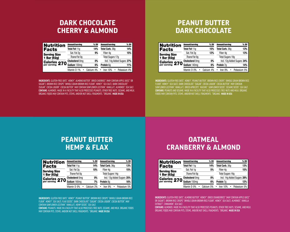 Energy Bar Variety Pack